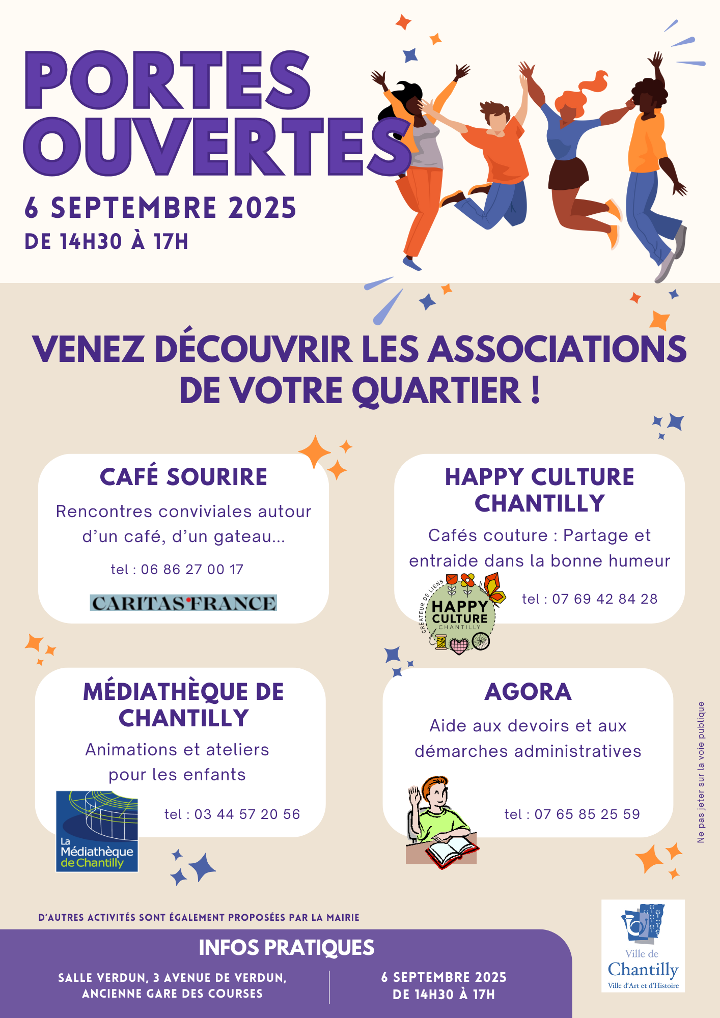 Portes Ouvertes ! Venez découvrir les associations de votre quartier !