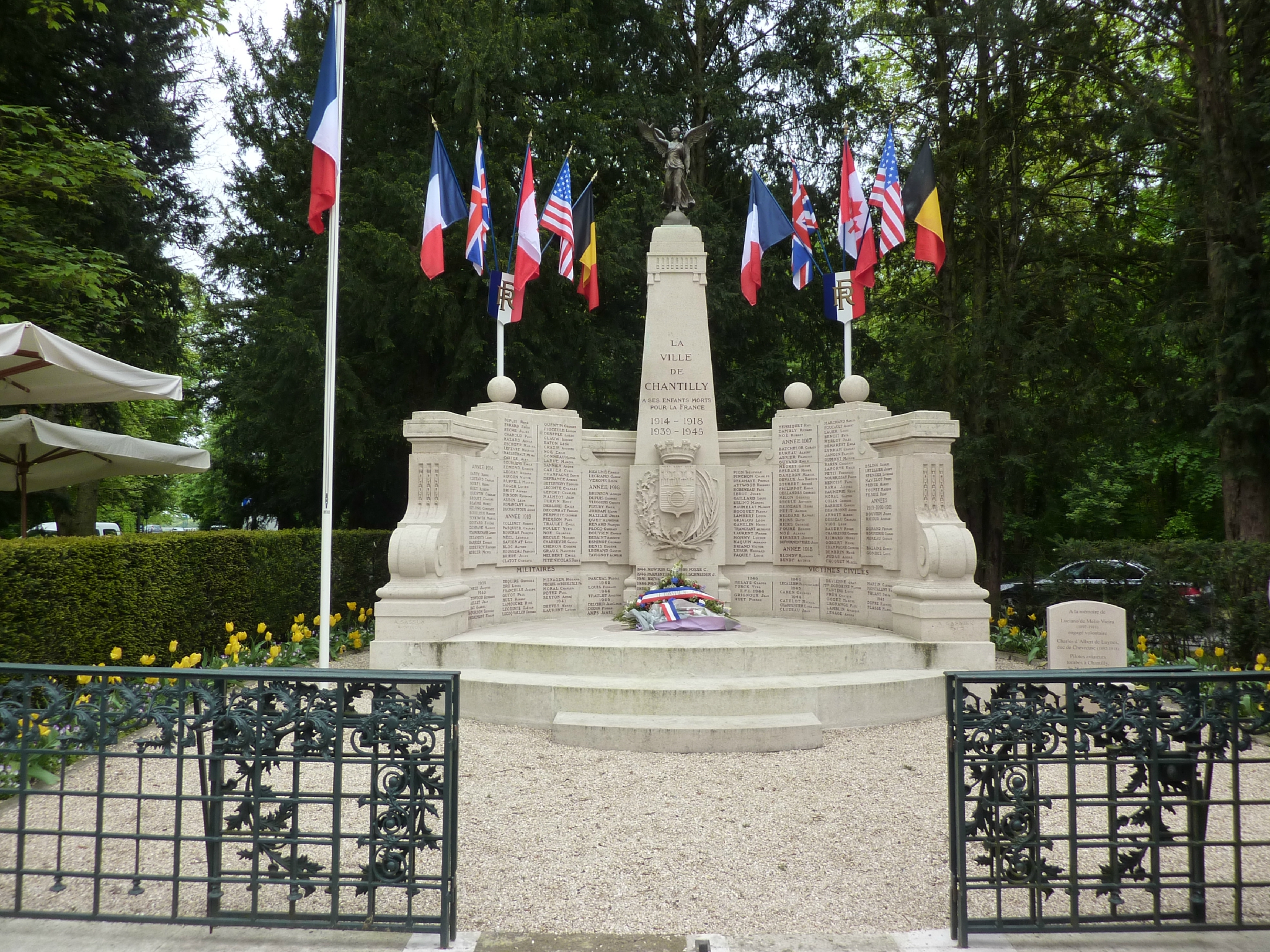 Commémoration de l’anniversaire de la Libération de Chantilly
