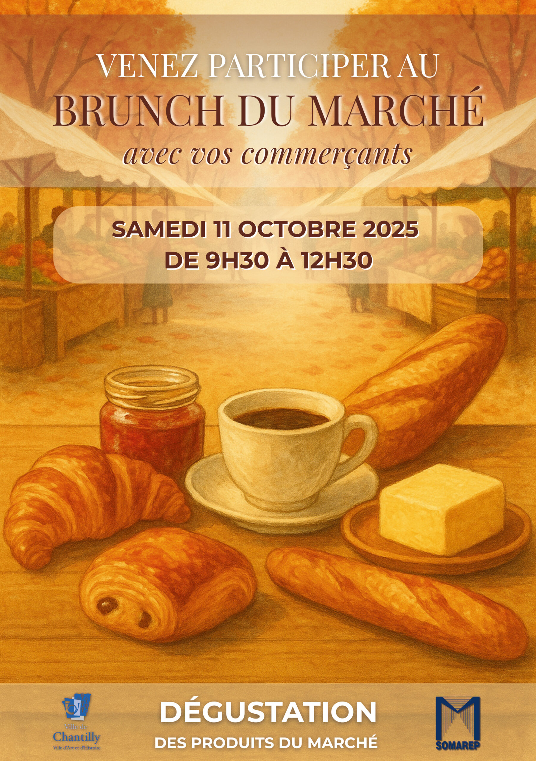 Brunch sur le marché avec vos commerçants, place Omer Vallon