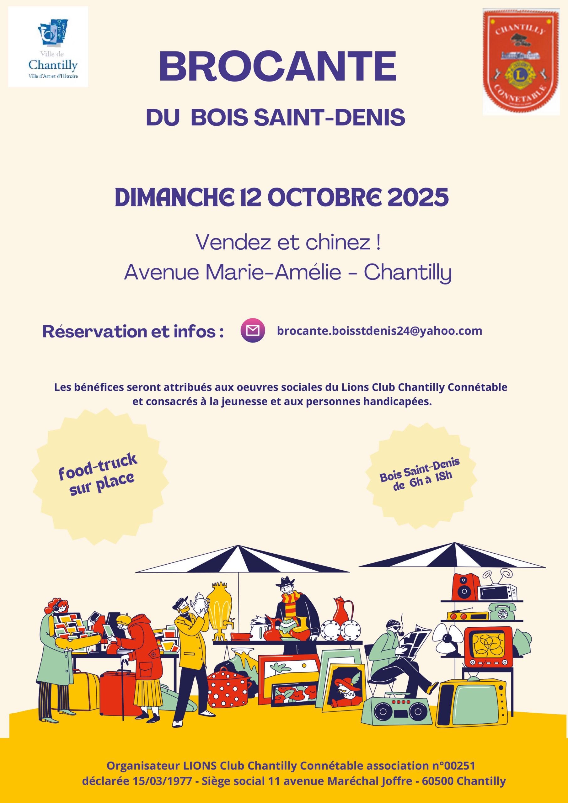 Brocante du bois Saint-Denis
