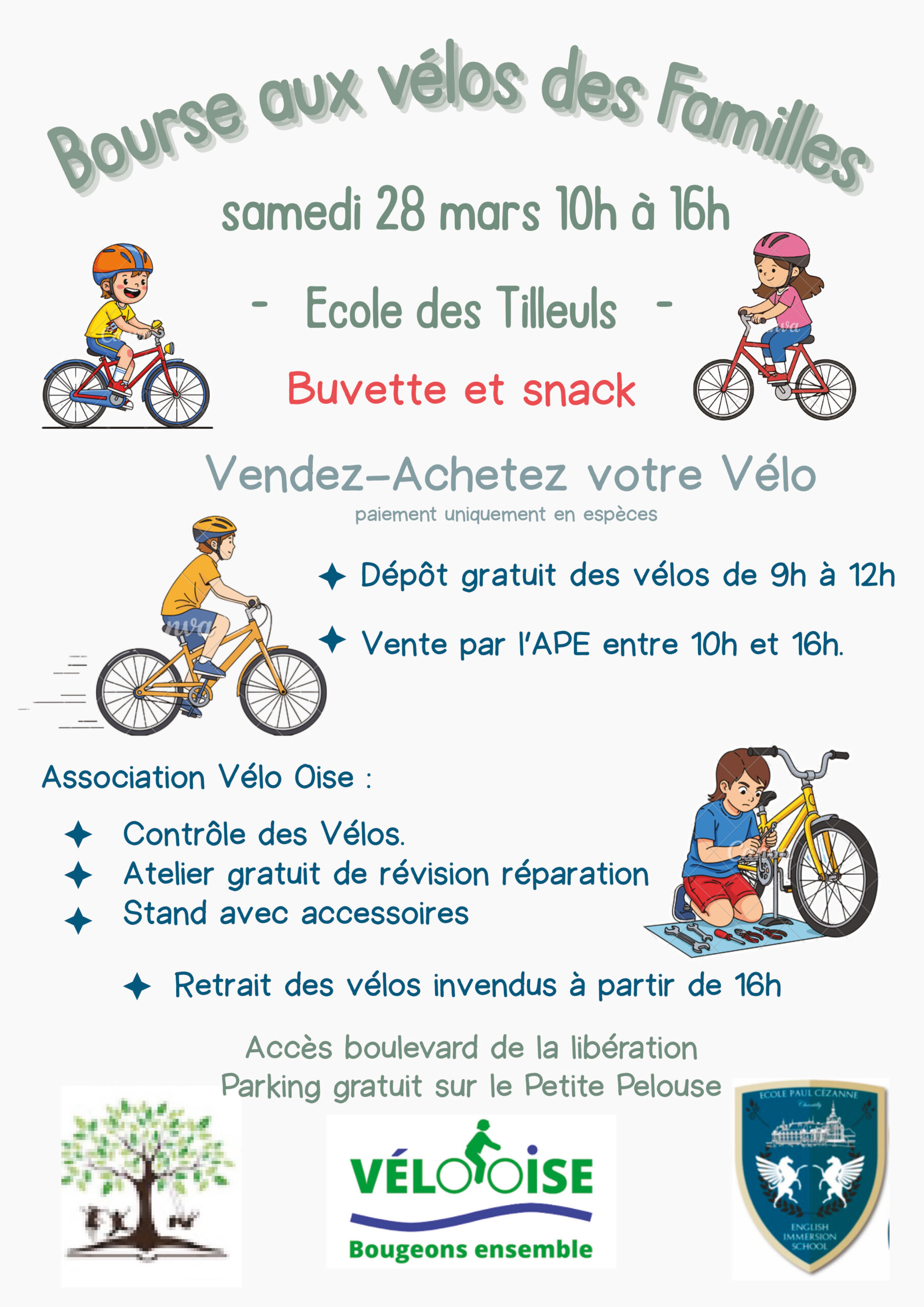 Bourse aux vélos des familles