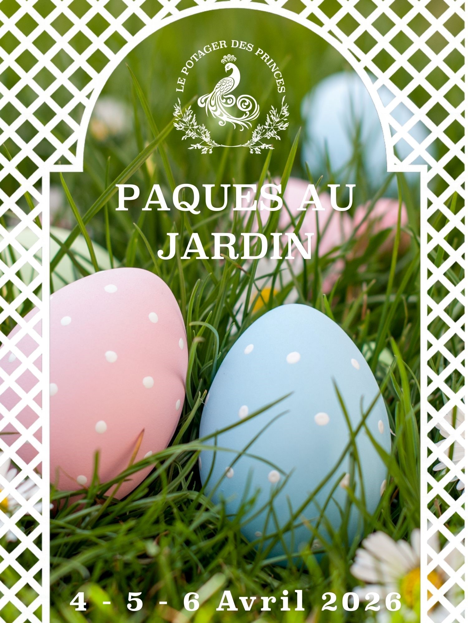 Venez fêter Pâques en famille au Potager des Princes !