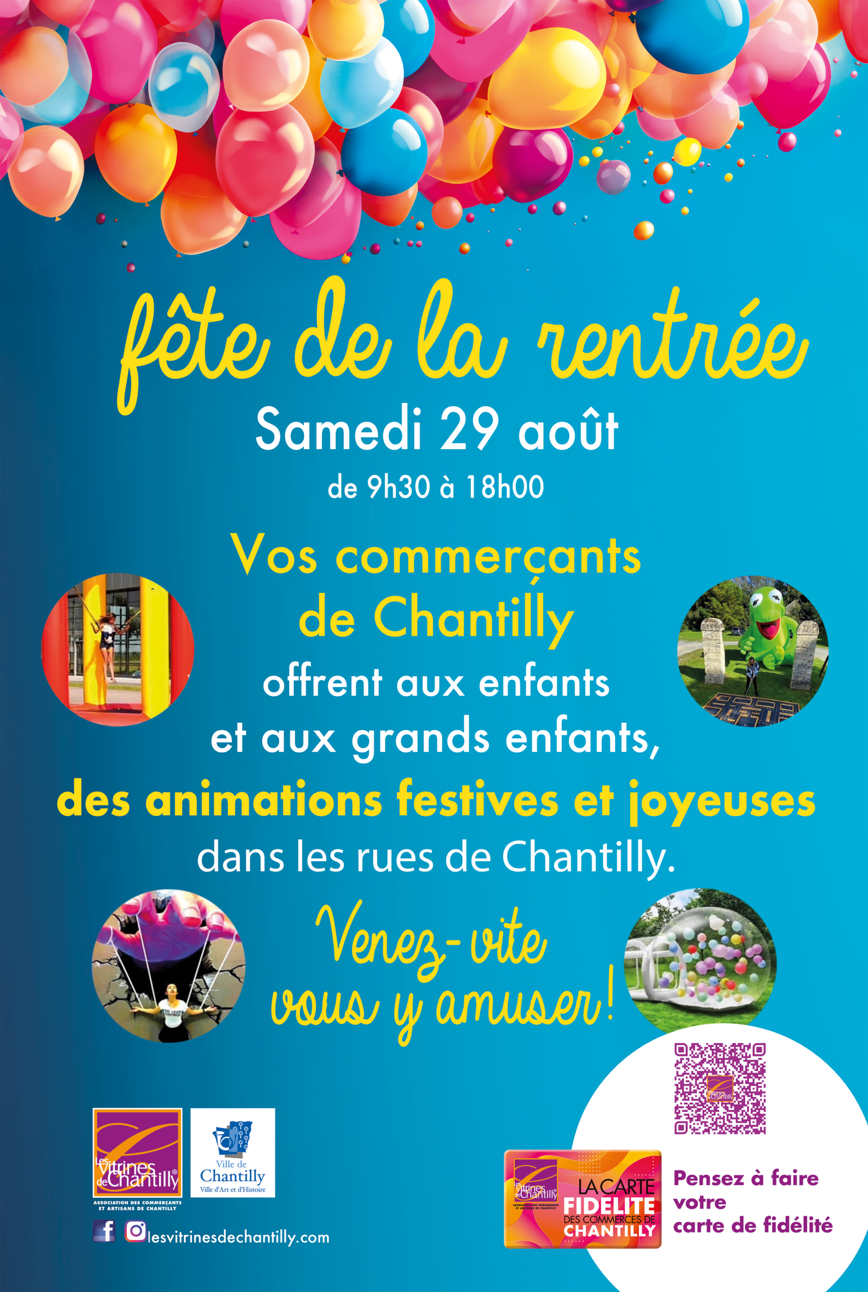 Fête de la rentrée par l’association des Commerçants 