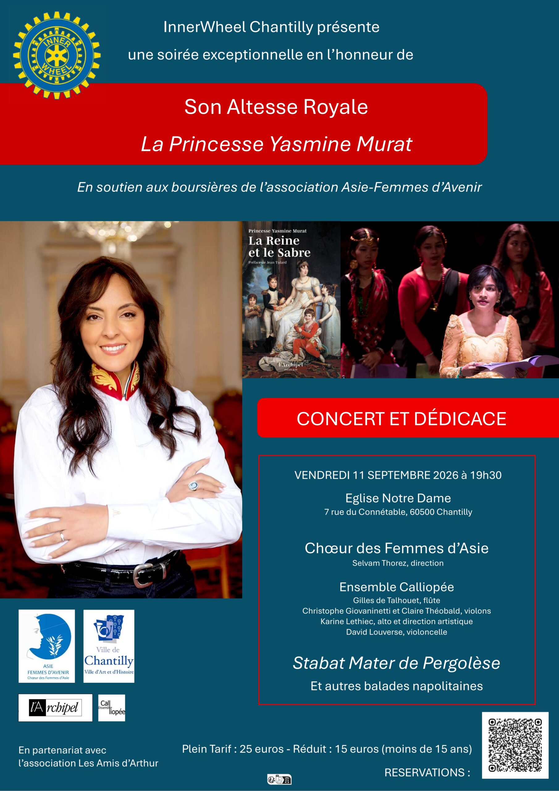 Concert et dédicace avec le Chœur des Femmes d’Asie